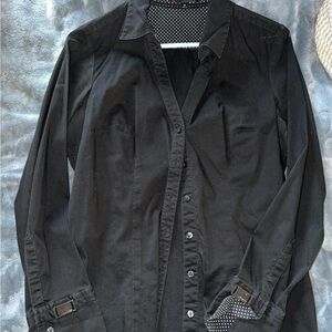 Black Button-Up Shirt